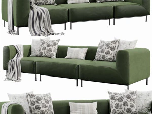 boconcept miami 3 seater 3D Model