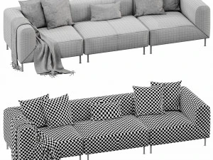 boconcept miami 3 seater 3D Model