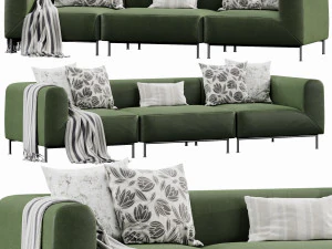 boconcept miami 3 seater 3D Model