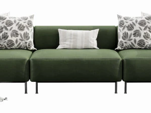 boconcept miami 3 seater 3D Model