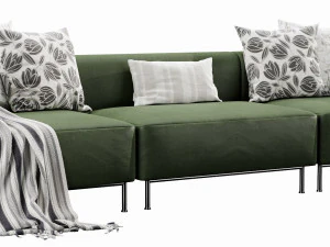 boconcept miami 3 seater 3D Model