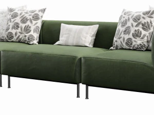 boconcept miami 3 seater 3D Model