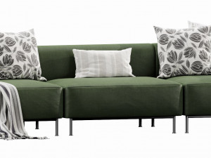 boconcept miami 3 seater 3D Модель