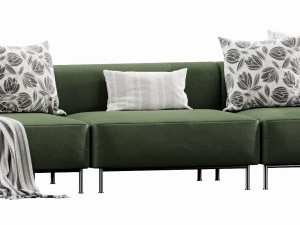 boconcept miami 3 seater 3D Model