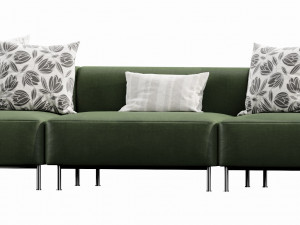 boconcept miami 3 seater 3D Модель