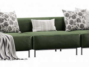 boconcept miami 3 seater 3D Модель