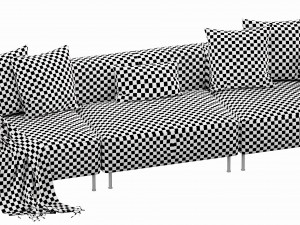 boconcept miami 3 seater 3D Модель