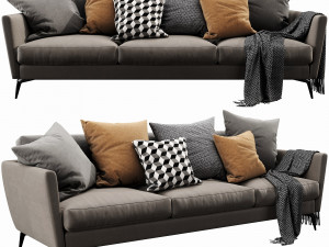 boconcept miami 3 seater 3D Модель