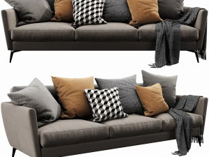 boconcept miami 3 seater 3D Model