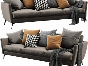 boconcept miami 3 seater 3D Model