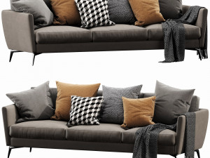 boconcept miami 3 seater 3D Модель