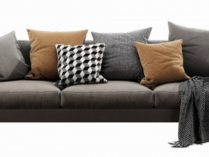 boconcept miami 3 seater 3D Модель
