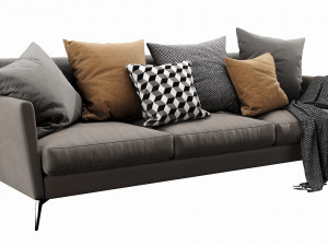 boconcept miami 3 seater 3D Модель