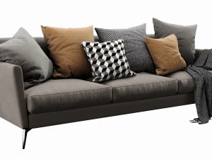 boconcept miami 3 seater 3D Model