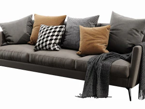 boconcept miami 3 seater 3D Model