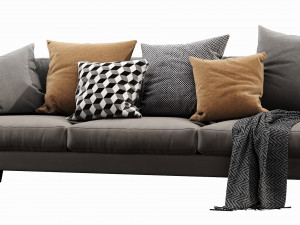 boconcept miami 3 seater 3D Модель