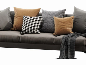 boconcept miami 3 seater 3D Model