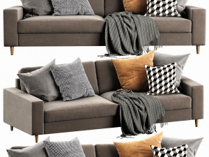 boconcept indivi 3 seater 3D Model