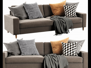 boconcept indivi 3 seater 3D Model