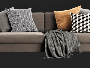 boconcept indivi 3 seater 3D Model