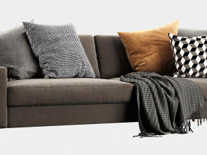boconcept indivi 3 seater 3D Model