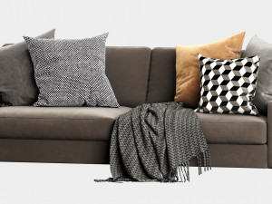 boconcept indivi 3 seater 3D Model