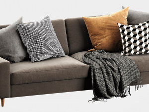 boconcept indivi 3 seater 3D Model