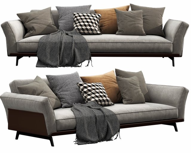 flexform este 3D Model .c4d .max .obj .3ds .fbx .stl .blend 