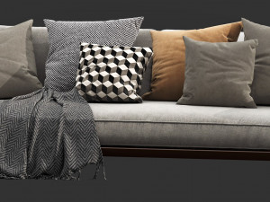 flexform este 3D Model