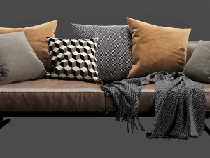 flexform soft dream 3D मॉडल
