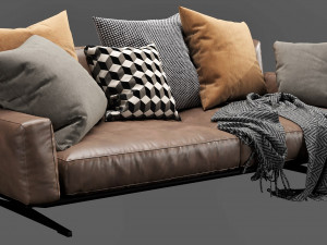 flexform soft dream 3D मॉडल