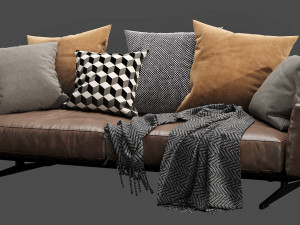 flexform soft dream 3D मॉडल
