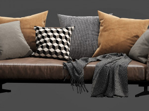 flexform soft dream 3D मॉडल