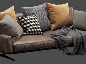 flexform soft dream 3D मॉडल