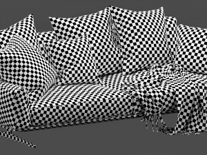flexform soft dream 3D मॉडल