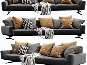 flexform soft dream Modèle 3D