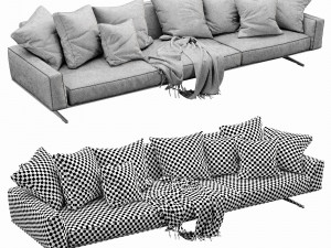 flexform soft dream Modèle 3D
