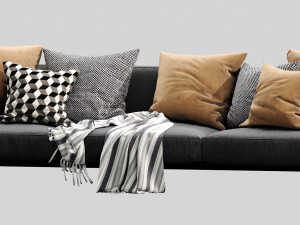 flexform soft dream Modèle 3D