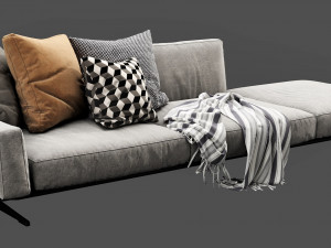 flexform soft dream Modello 3D