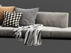 flexform soft dream Modello 3D