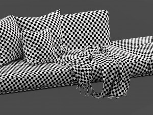 flexform soft dream Modello 3D