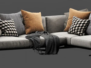 flexform soft dream 3D Model