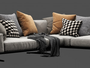 flexform soft dream 3D 모델