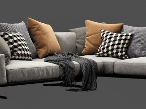 flexform soft dream 3D Model