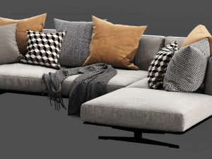 flexform soft dream 3D 모델