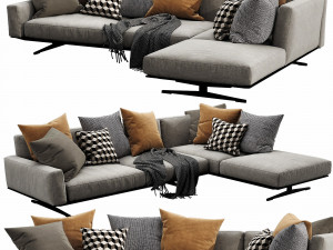 flexform soft dream 3D 모델