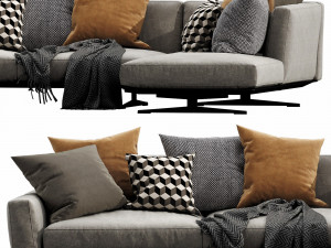 flexform soft dream 3D 모델