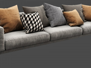flexform romeo compact 3Dモデル