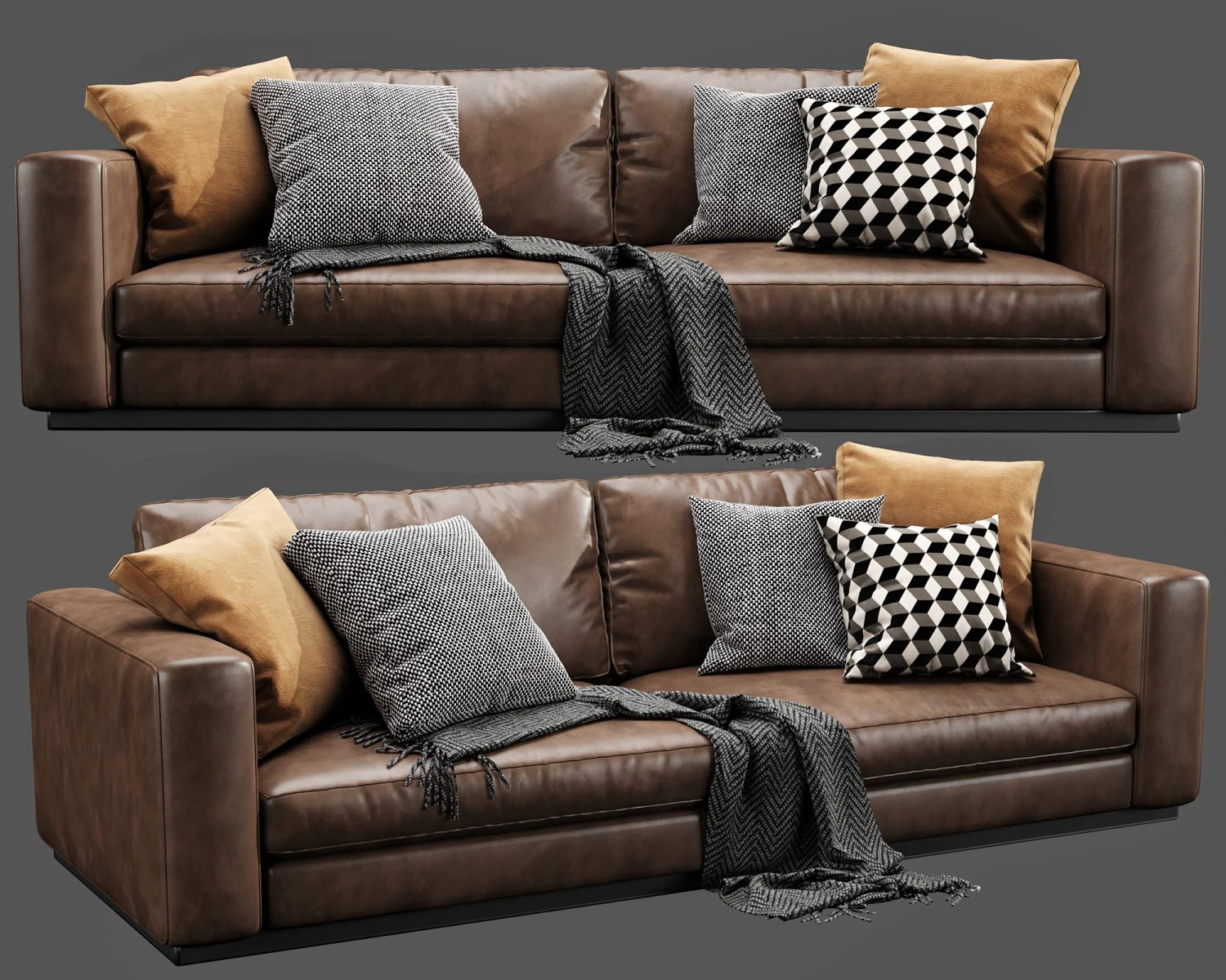 flexform romeo compact 3D Model .c4d .max .obj .3ds .fbx .stl .blend 