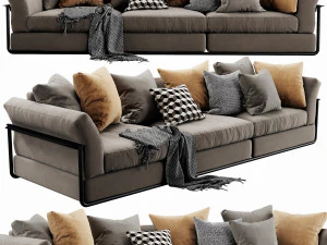 Flexform Zeno 3D Modell